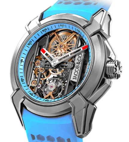 Jacob & Co. TITANIUM COLLECTION SKY BLUE